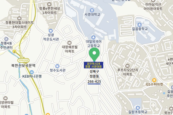 서울시 성북구 정릉동 266-425번지 (신주소: 서경로 106(정릉동))